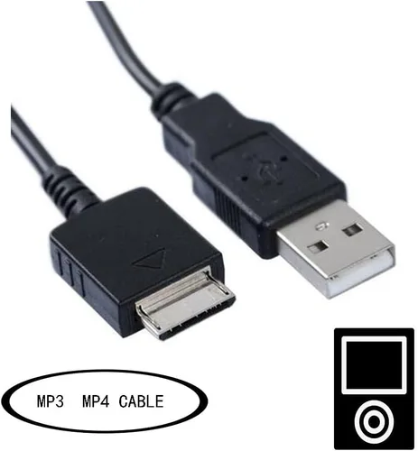 Miniatura 5 de GuangMaoBo Cable cargador de datos de sincronización USB 2IN1 para Sony Walkman MP3 reproductor NWZ-S636F S638F S639F S515 S516 E435F E438F E436F