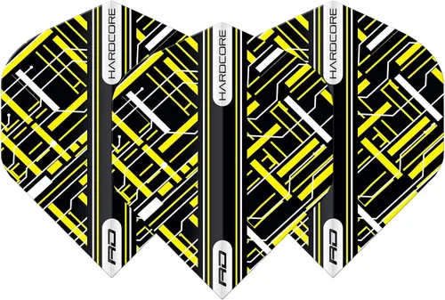 Miniatura 2 de RED DRAGON Hardcore Radical Dart Vuelos - 4 juegos por paquete (12 vuelos de dardos en total)