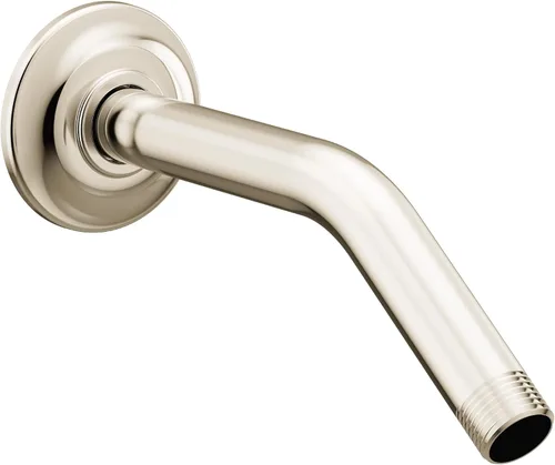 Miniatura 5 de Moen S122 Premium - Brazo de ducha estándar de 8 pulgadas con brida a juego incluida, cromado