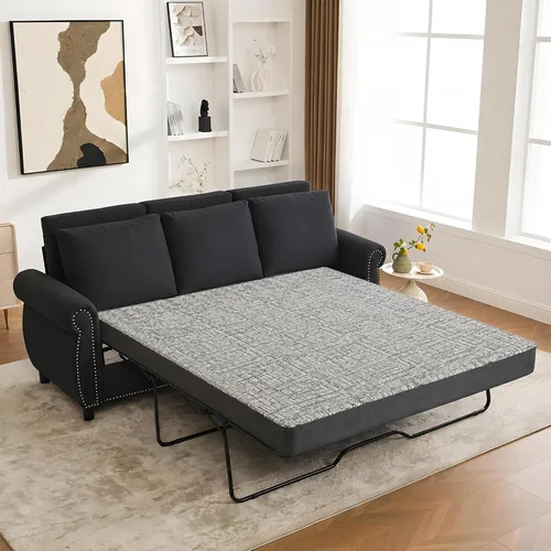 Miniatura 14 de Colchón de tamaño individual de espuma viscoelástica de gel de 6 pulgadas para noches frescas y alivio de presión, firmeza media en una caja, alivio