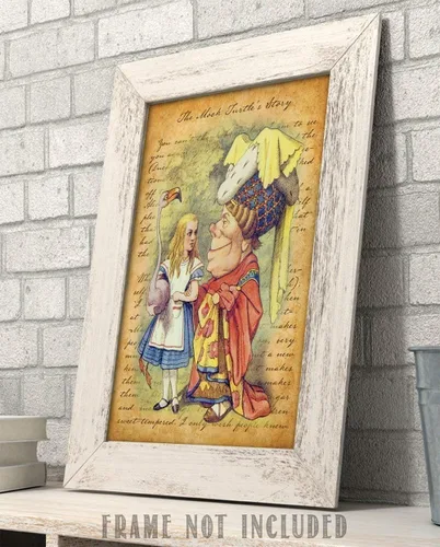 Miniatura 5 de Alicia en el país de las maravillas - Póster de pared sin marco de 11 x 14 pulgadas - Regalos y decoraciones perfectos de Alicia en el país