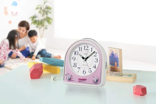 Miniatura 3 de Seiko NR435P - Reloj Seiko, analógico, 31 canciones, melodía, alarma, Pixis, rosa