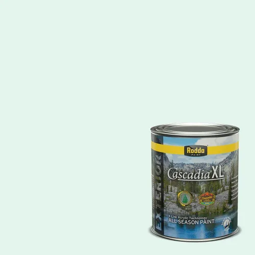Miniatura 149 de Rodda Paint CASCADIA XL - Pintura e imprimación satinada para exteriores en uno, cuarto de galón, azul Madonna
