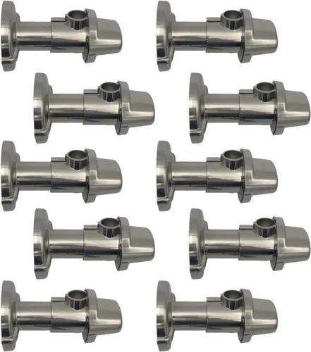 Miniatura 20 de Placa Escutcheon para Decoración de Baño Placas de Cubierta de Fontanería para Lavabo de Pedestal y Válvula de Llenado de Inodoro Válvula