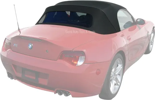 Miniatura 2 de Sierra Auto Tops Convertible Top Reemplazo para BMW 2003-2008 Z4, TwillFast RPC Canvas, negro, ventana de vidrio calefactable
