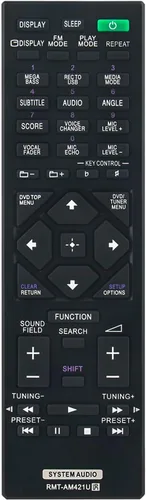Nuevo control remoto reemplazado RMT-AM421U para sistema de audio Sony MHC-V73D MHS-V72D MHC-V83D MHC-M60D