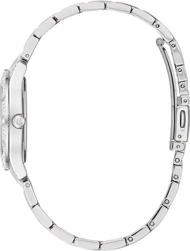 Miniatura 2 de Bulova Ladies' Crystal Phantom 3-Hand, Small Second Hand Quartz Watch, Mother-of-Pearl Dial