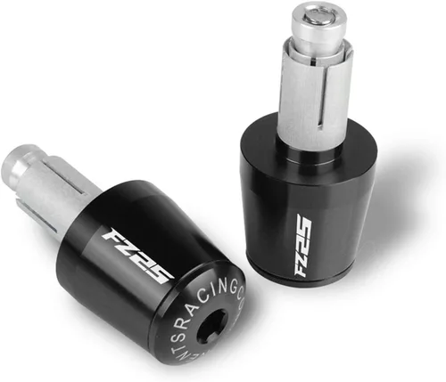 Tapones para manillar de motocicleta, 2 unidades, de aluminio CNC, para manillar de motocicleta, tapones para extremos de manillar para Yamaha FZ25
