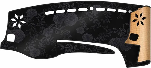 Miniatura 37 de TUCAREST Funda para salpicadero Compatible con Ch-Evy Silverado 1500/2500 HD/3500 HD 2019-2023, GM-C Sierra/HD 2500/ HD 3500 2019-2023, alfombrilla