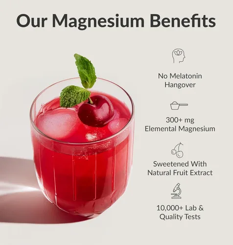 Miniatura 4 de BIOptimizers Magnesio Breakthrough Drink - 8 formas de magnesio, electrolitos, salud del sueño, estrés, recuperación muscular, apoyo cardíaco