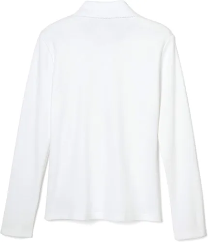 Miniatura 2 de French Toast Little Girls 'bebé LS ajustado Polo de punto con Picot collar