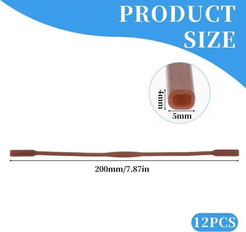 Miniatura 2 de Qianyu 12 correas elásticas para gafas deportivas, antideslizantes, de silicona para niños, correas de seguridad para gafas sin cola, retenedores