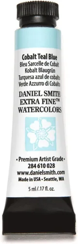 Miniatura 4 de DANIEL SMITH Pintura acuarela extrafina, tubo de 5 ml, Azul teja cobalto, 284610028, 0.17 fl oz (paquete de 1)