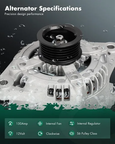 Miniatura 2 de SCITOO Reemplazo del alternador para Hyundai para Santa Fe 2019-2020, para Hyundai para Sonata 2015-2019, para Kia para Optima 2016-2020, para Kia