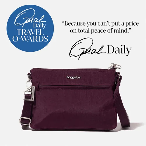 Miniatura 3 de Baggallini womens Securtex Anti-theft Memento Crossbody Bag