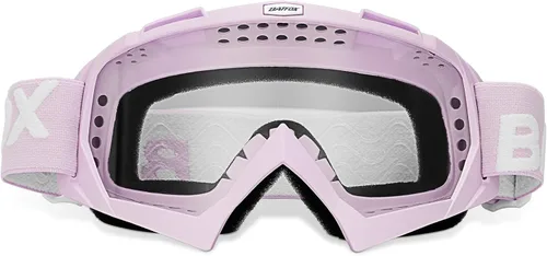 Miniatura 9 de BATFOX Gafas de Motocicleta Gafas Protectoras Moto de Cross Motocross Seguridad ATV Táctica Conducción (Azul Negro, Adulto)