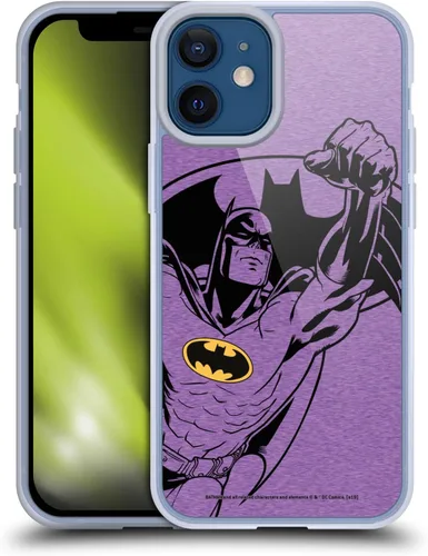 Miniatura 275 de Head Case Designs Funda de gel con licencia oficial de Batman DC Comics Bat Signal Logos [protección de grado militar] compatible con Apple iPhone 7