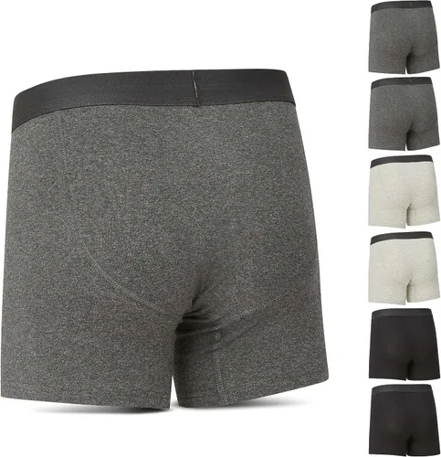 Miniatura 2 de Levi's Ropa interior para hombre, paquete de 7 calzoncillos tipo bóxer para hombre de algodón elástico