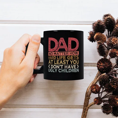 Miniatura 4 de Fatbaby Taza de café divertida para papá, cumpleaños humorístico, Día del Padre, Acción de Gracias, Navidad, regalos para papá, no tienes niños