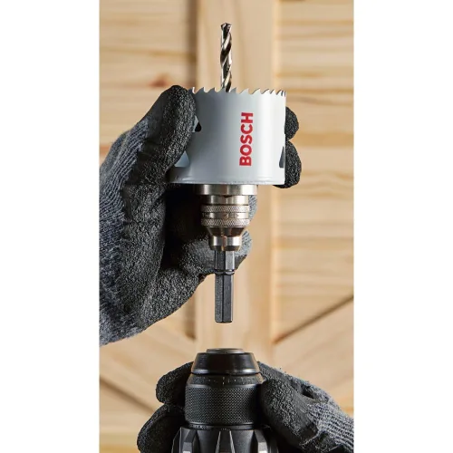 Miniatura 6 de Bosch HBT100 Sierra perforadora bimetálica M42 de 1 pulgada