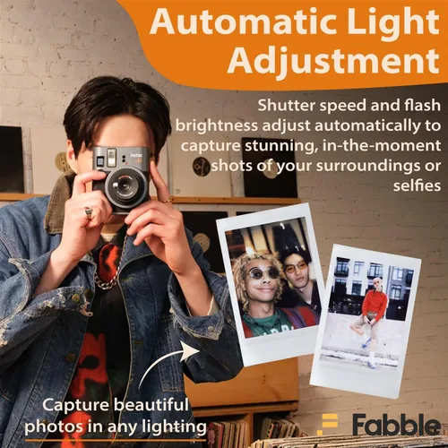 Miniatura 4 de Fujifilm Instax Mini 41 - Paquete de cámara de película instantánea con estuche Groovy, película de paquete doble (20 hojas), álbum de fotos