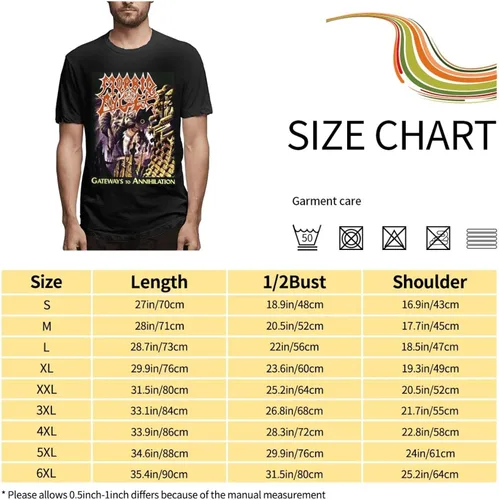 Miniatura 7 de Morbid Angel T Shirt Men's Summer Round Neck Trend Fashion Short Sleeve T Shirt Sports Fitness Cotton Shirt Tops