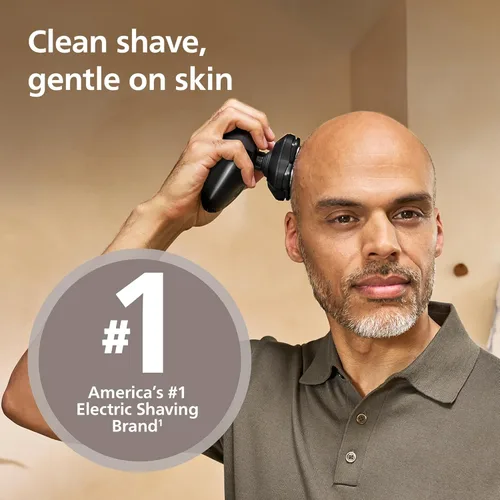 Miniatura 2 de Philips Norelco Head Shaver Pro 5000 Series - Afeitadora de cabeza para hombres y mujeres, cabezal flexible de 360° y cuchillas ComfortCut para un