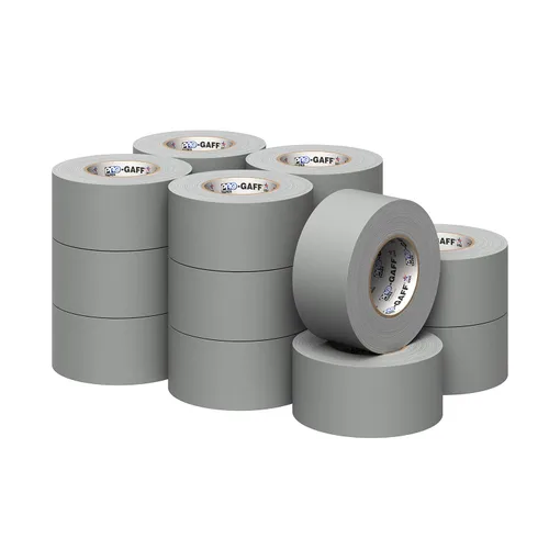 Miniatura 31 de Cinta Pro Gaff Gaffers de 1 pulgada de longitud de 55 yardas de longitud, color azul eléctrico mate. Cinta de alta resistencia de alta calidad