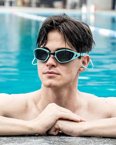 Miniatura 4 de seasprint Gafas de natación, visión súper clara, gafas de natación para adultos, adecuadas para todo tipo de programas de natación Espejo verde