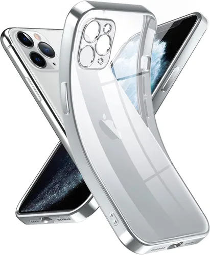Miniatura 192 de Supdeal Funda transparente para iPhone 13 Pro, no amarillea, protección de cámara, probada en caídas de grado militar, transparente, a prueba
