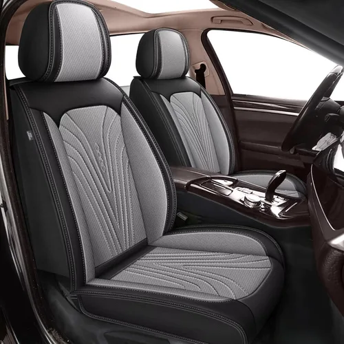 Miniatura 18 de DISUTOGO 2 Fundas para Asientos Delanteros Compatibles con Hyundai Tucson 2010-2024 2025 2026: Fundas de Asiento de Coche de Cuero Impermeables
