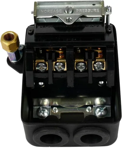 Miniatura 4 de lefoo HD 22 Amp 105-135 PSI Compresor de Aire Interruptor de Presión Control Toda la Vivienda de Metal