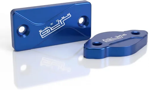Miniatura 10 de Juego de Tapa CNC para Depósito de Líquido de Frenos Delantero y Trasero de Moto Compatible con YZ125 YZ250 YZ426F-450F 08-21 YZ250F 07-21 YZ125X
