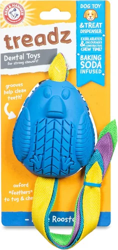 Miniatura 18 de Arm and Hammer - Juguete masticable dental para mascotas Super Treadz Gorilla para perros, reduce la placa y el sarro sin cepillarse, infusión