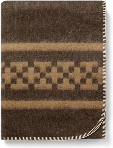 Miniatura 34 de Manta gruesa de lana de alpaca para acampar al aire libre o uso en interiores, diseño étnico, suave lana peruana de alpaca disponible en tamaño Gris