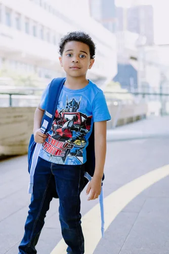 Miniatura 6 de Transformers Bumblebee Optimus Prime - Paquete de 3 camisetas para niños pequeños y grandes