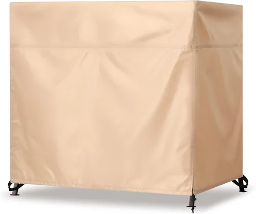 Miniatura 12 de Fundas para Columpios de Exterior para Columpio de Patio de 2 Asientos, 65" L x 50" P x 66" A, Funda para Columpio de 2 Asientos Impermeable, Funda
