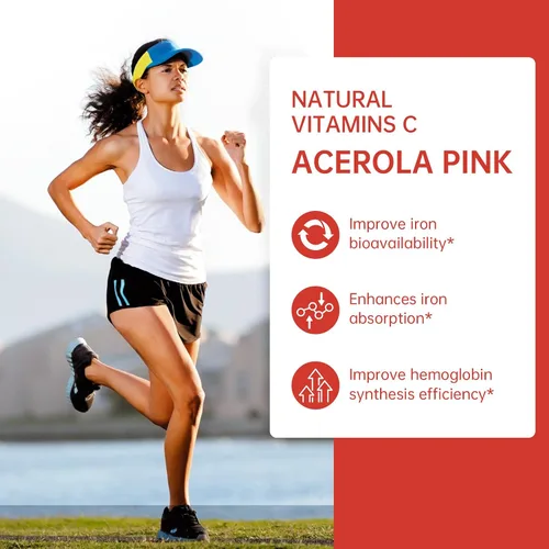 Miniatura 8 de Suplemento de hierro de 36 mg con 500 mg de remolacha, hierro quelado cuádruple y péptido de hemoglobina sinérgica – Absorción mejorada sin efectos