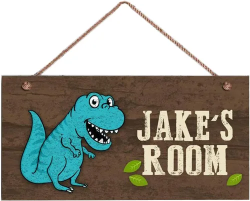 Miniatura 15 de XIUXZMM Letrero de hipopótamo, letrero personalizado de bosque, nombre del niño, letrero de puerta para niños, decoración de guardería de bebé