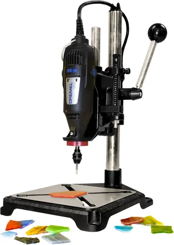 Miniatura 6 de Milescraft 1097 Herramientas - Soporte de prensa de taladro (compatible con Dremel), Negro