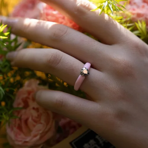 Miniatura 17 de Zollen Anillos de silicona para mujer, 1/3 paquetes de alianzas de boda de silicona, forma de flor, anillos de goma, colección de flores para mujer
