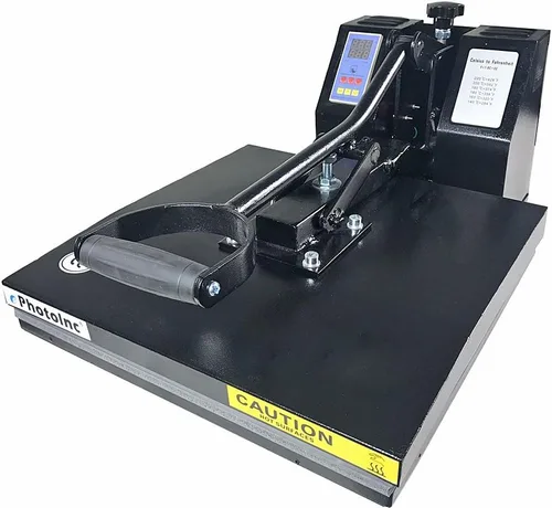 Máquina de impresión por calor para polera. Máquina de transferencia ePhoto para polera. Tamaño 15 x 15 pulgadas