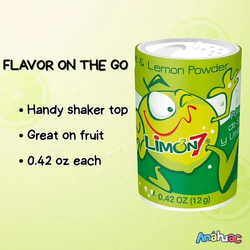 Miniatura 3 de Anahuac Limon 7 Salero Azúcar 10 Piezas 4.23 oz