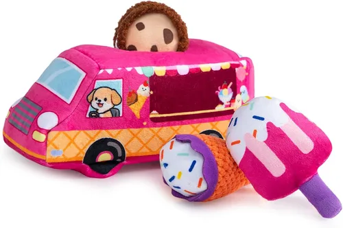 Miniatura 20 de Hollypet Hide and Seek - Juguete chirriante para perro, rompecabezas interactivo diseñado para cachorros, juguetes de peluche para cachorros, abejas