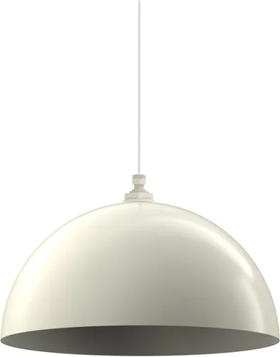 Miniatura 21 de Steel Lighting Co. Melrose - Lámpara colgante Montada en el techo Cúpula redonda de 18 pulgadas Estilo moderno y contemporáneo de granja Crema