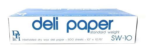 Miniatura 4 de Durable Packaging Papel de cera entrelazado de 10 "x 10 3/4