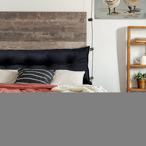 Miniatura 3 de WOWMAX Almohada rectangular para cabecero, almohada para respaldo de cama, almohada para sentarse en la cama, almohada de apoyo para la espalda