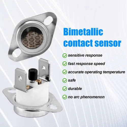 Miniatura 3 de 2 piezas de reemplazo de interruptor de límite, resistente a altas temperaturas 47-22861-01 Interruptor de límite de horno enrollable compatible
