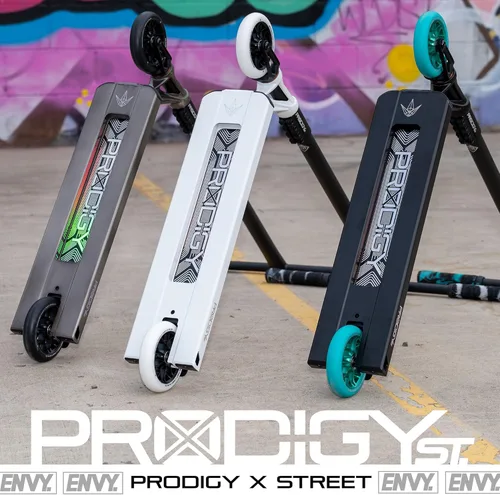 Miniatura 7 de Envy Scooters Prodigy X Street Pro Scooter - Scooters de calidad y alto rendimiento construidos con piezas de nivel profesional - Scooter de calle