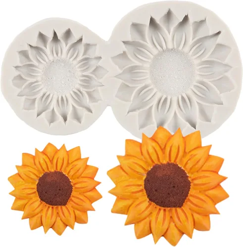 Miniatura 17 de Molde de silicona de flor de crisantemo, moldes para hornear pasteles de fondant, molde de caramelo de chocolate para decoración de pasteles